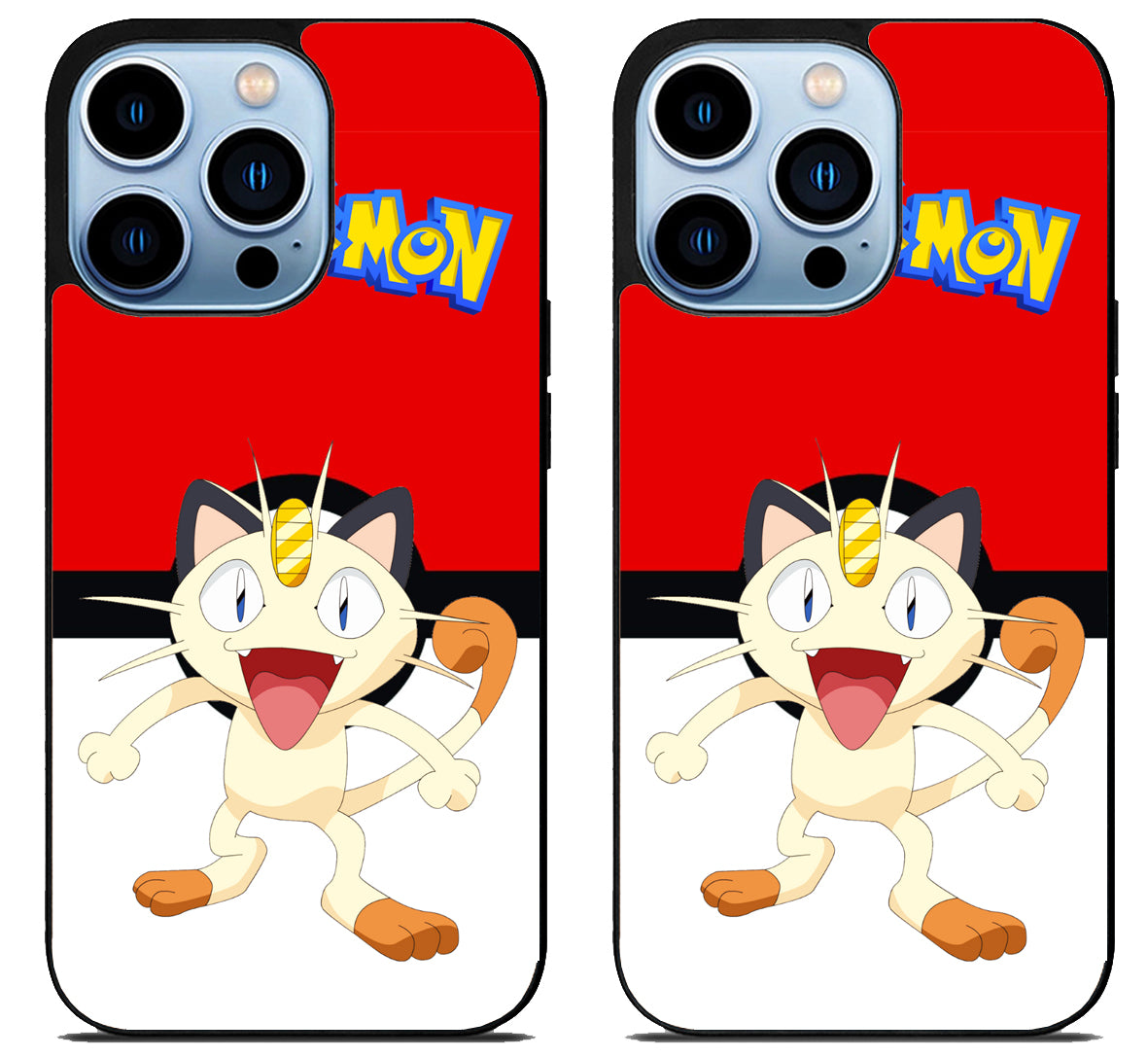 Meowth Pokemon Cool iPhone 15 Pro | iPhone 15 Pro Max Case