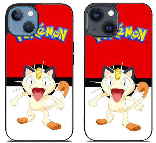Meowth Pokemon Cool iPhone 15 | iPhone 15 Plus Case