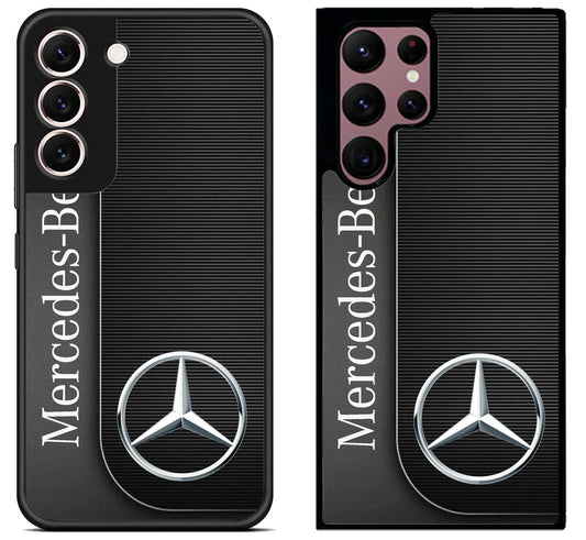 Mercedes Benz Dark Black Samsung Galaxy S22 | S22+ | S22 Ultra Case