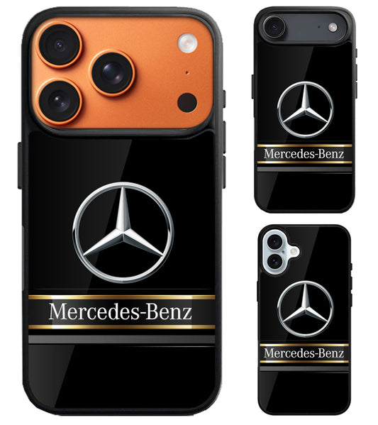 Mercedes Benz Metallic iPhone Air | iPhone 17 | 17 Pro | 17 Pro Max Case
