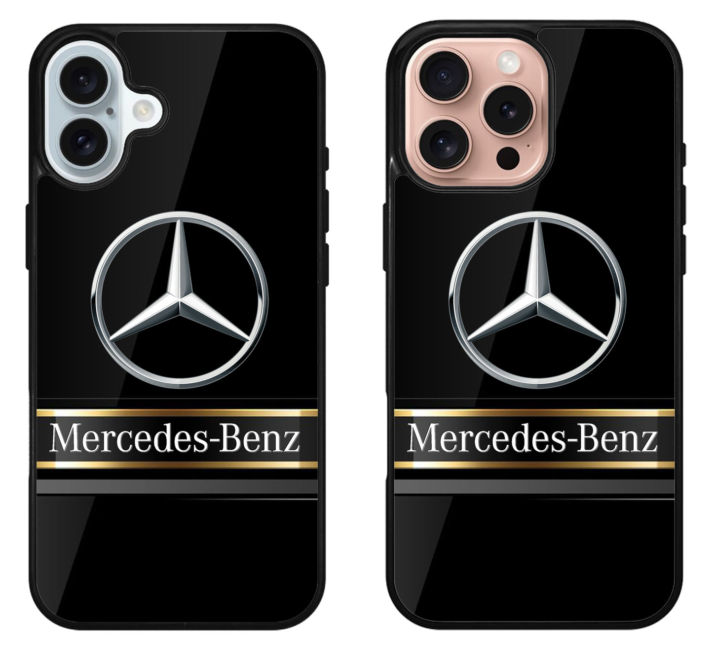 Mercedes Benz Metallic iPhone 16 | 16 Plus | 16 Pro | 16 Pro Max Case
