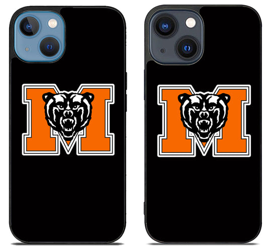 Mercer Bears Black iPhone 15 | iPhone 15 Plus Case