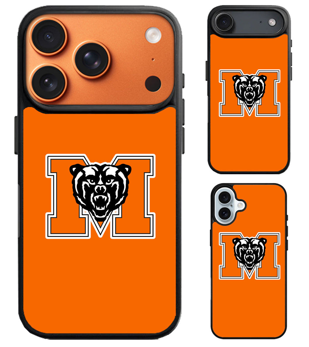 Mercer Bears Logo iPhone Air | iPhone 17 | 17 Pro | 17 Pro Max Case