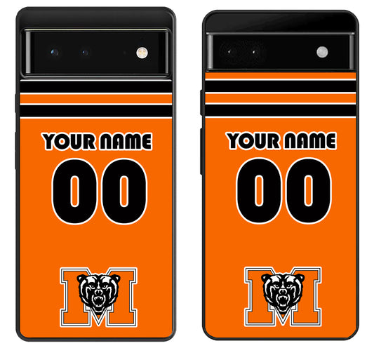 Custom Personalized Mercer Bears Google Pixel 6 | 6A | 6 Pro Case