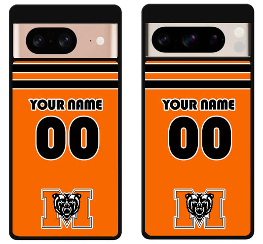 Custom Personalized Mercer Bears Google Pixel 8 | 8 Pro Case