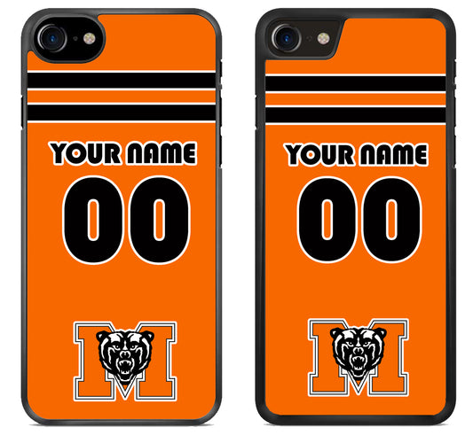 Custom Personalized Mercer Bears iPhone SE 2020 | iPhone SE 2022 Case