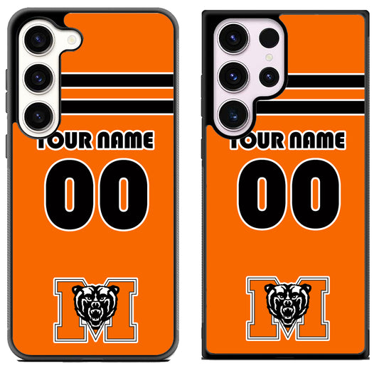 Custom Personalized Mercer Bears Samsung Galaxy S23 | S23+ | S23 Ultra Case