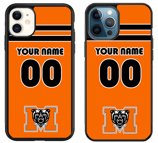 Custom Personalized Mercer Bears iPhone 11 | 11 Pro | 11 Pro Max Case