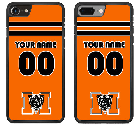 Custom Personalized Mercer Bears iPhone 8 | 8 Plus Case
