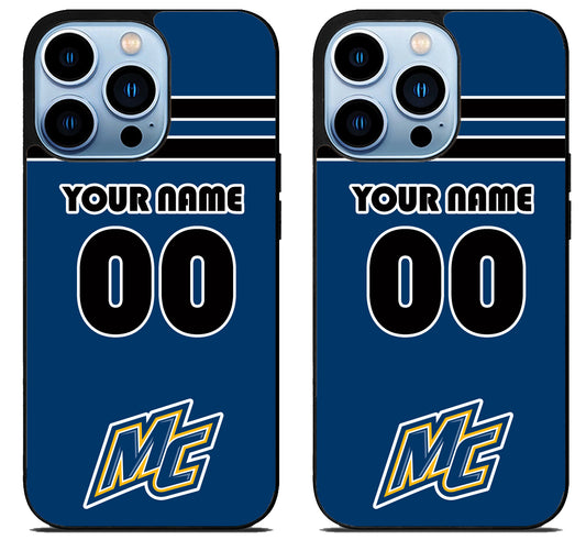 Custom Personalized Merrimack Warriors iPhone 15 Pro | iPhone 15 Pro Max Case