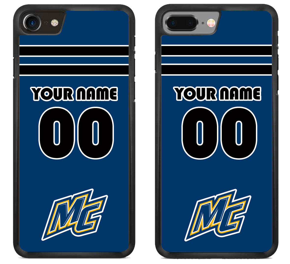 Custom Personalized Merrimack Warriors iPhone 8 | 8 Plus Case