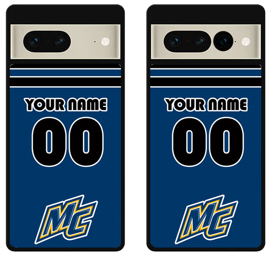 Custom Personalized Merrimack Warriors Google Pixel 7 | 7 Pro Case