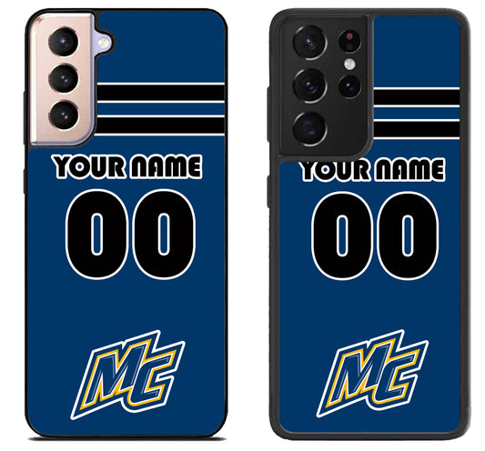 Custom Personalized Merrimack Warriors Samsung Galaxy S21 | S21 FE | S21+ | S21 Ultra Case