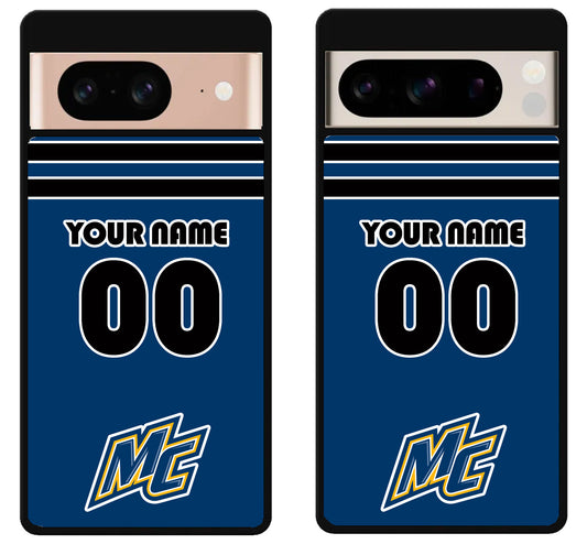 Custom Personalized Merrimack Warriors Google Pixel 8 | 8 Pro Case