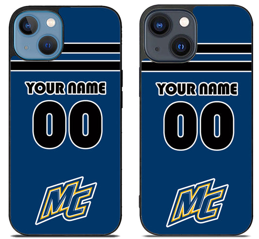 Custom Personalized Merrimack Warriors iPhone 15 | iPhone 15 Plus Case
