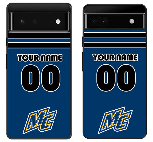 Custom Personalized Merrimack Warriors Google Pixel 6 | 6A | 6 Pro Case