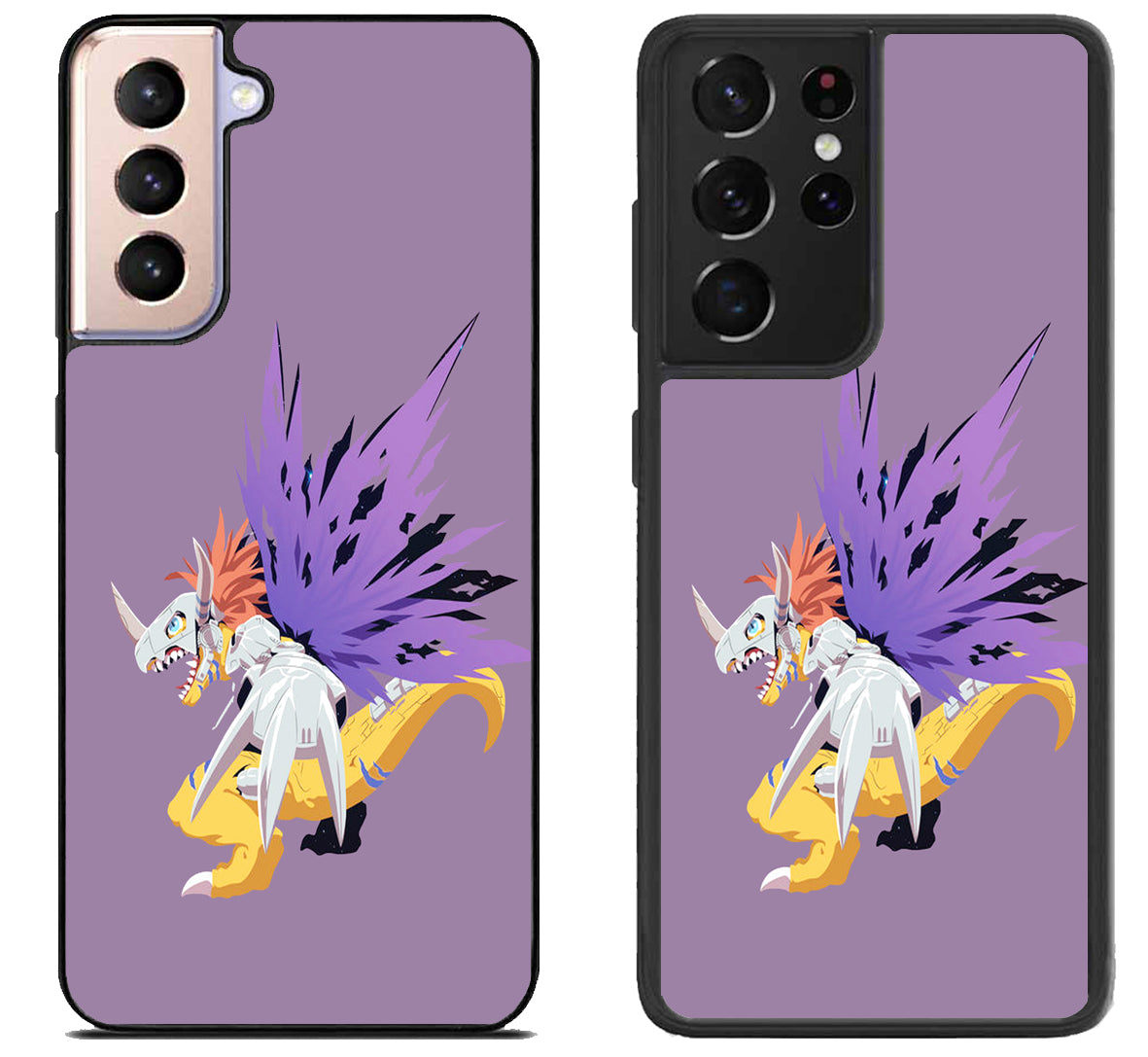 MetalGreymon Digimon Purple Samsung Galaxy S21 | S21 FE | S21+ | S21 Ultra Case