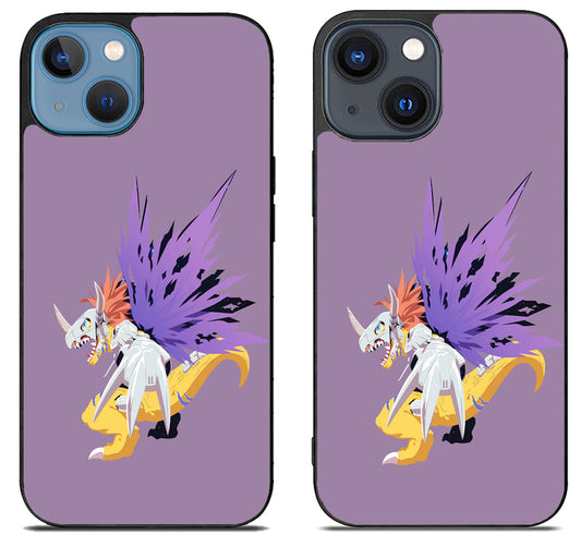 MetalGreymon Digimon Purple iPhone 15 | iPhone 15 Plus Case