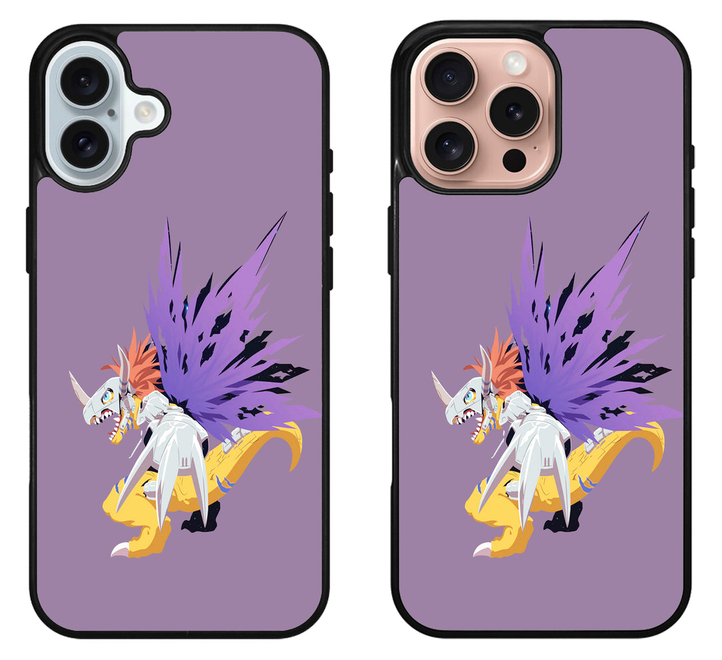 MetalGreymon Digimon Purple iPhone 16 | 16 Plus | 16 Pro | 16 Pro Max Case