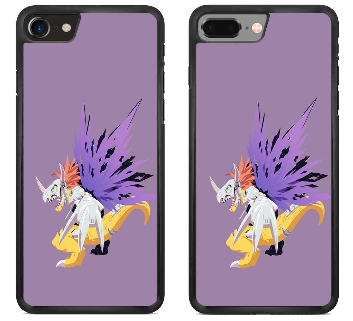 MetalGreymon Digimon Purple iPhone 8 | 8 Plus Case