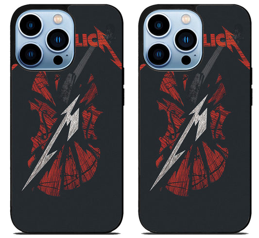 Metallica Logo Artwork iPhone 15 Pro | iPhone 15 Pro Max Case