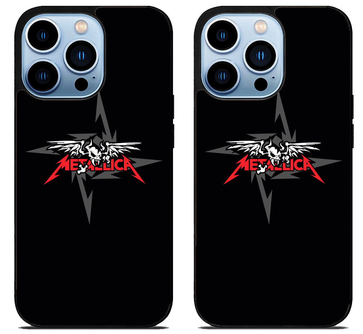 Metallica Logo Black iPhone 15 Pro | iPhone 15 Pro Max Case