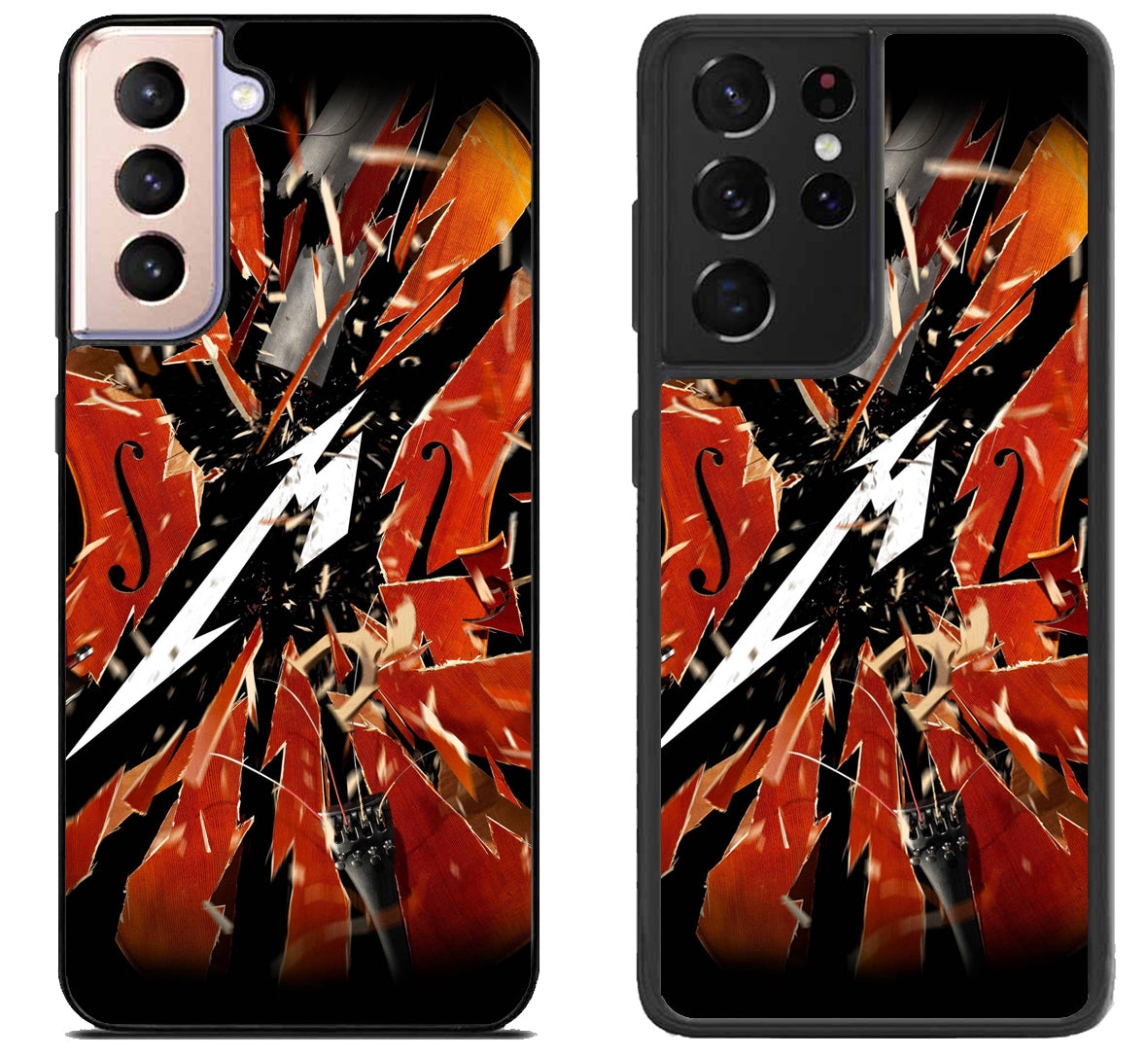 Metallica Logo Cover Samsung Galaxy S21 | S21 FE | S21+ | S21 Ultra Case