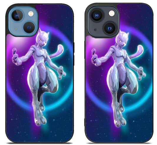 Mewtwo Pokemon Cover iPhone 15 | iPhone 15 Plus Case