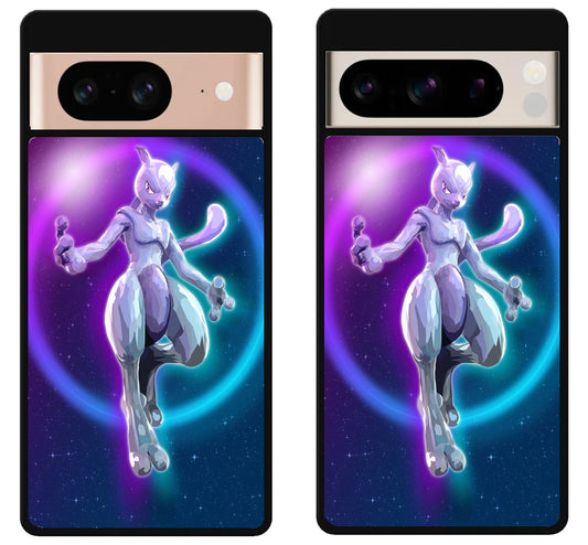 Mewtwo Pokemon Cover Google Pixel 8 | 8 Pro Case