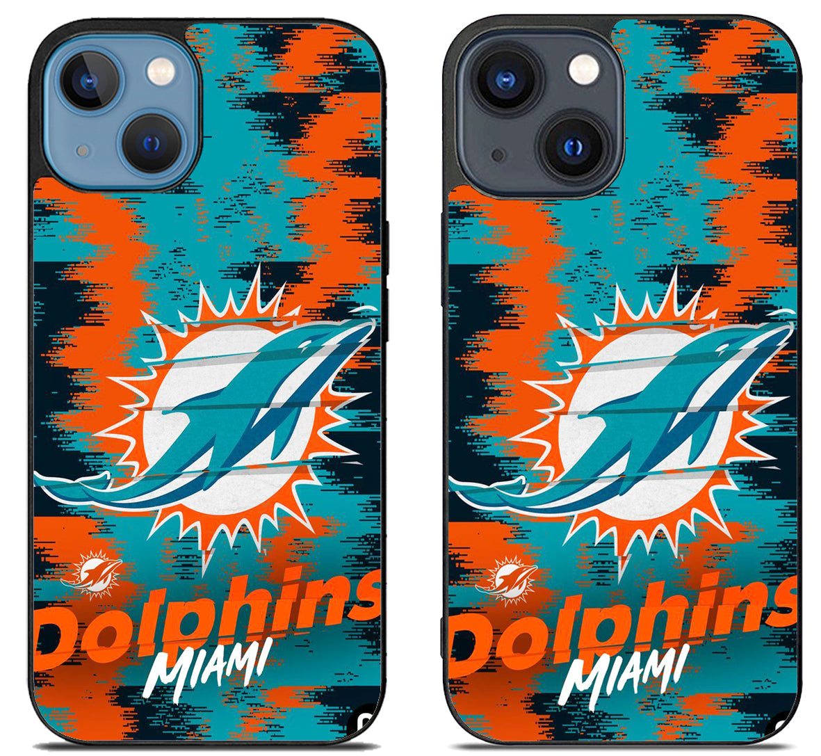 Miami Dolphins Colorfull iPhone 15 | iPhone 15 Plus Case