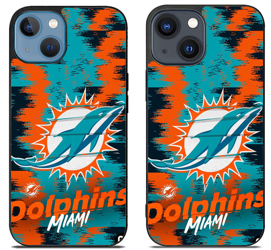 Miami Dolphins Colorfull iPhone 15 | iPhone 15 Plus Case