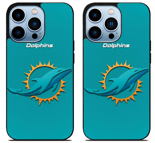 Miami Dolphins NFL iPhone 15 Pro | iPhone 15 Pro Max Case