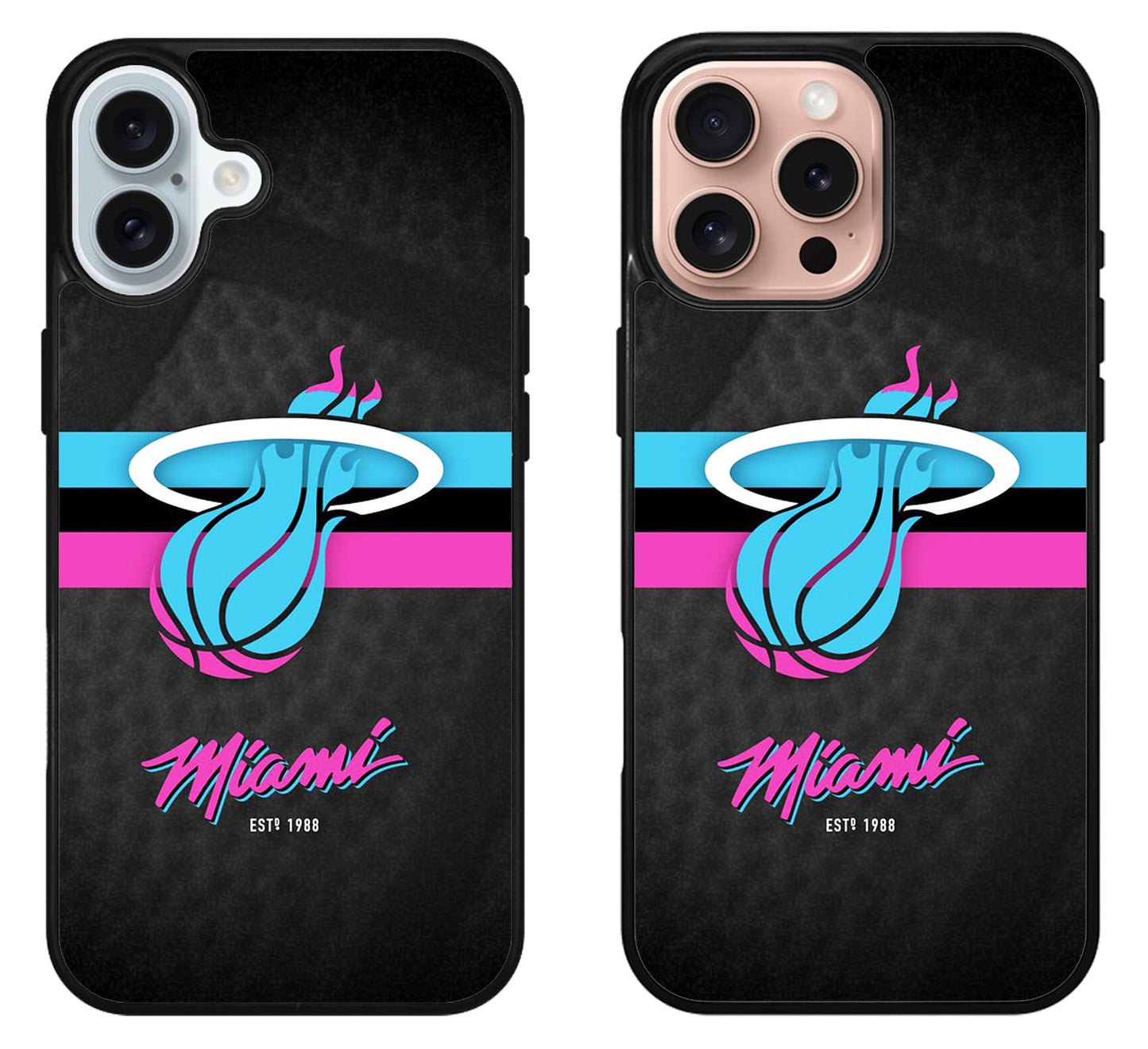 Miami Heat Cover iPhone 16 | 16 Plus | 16 Pro | 16 Pro Max Case