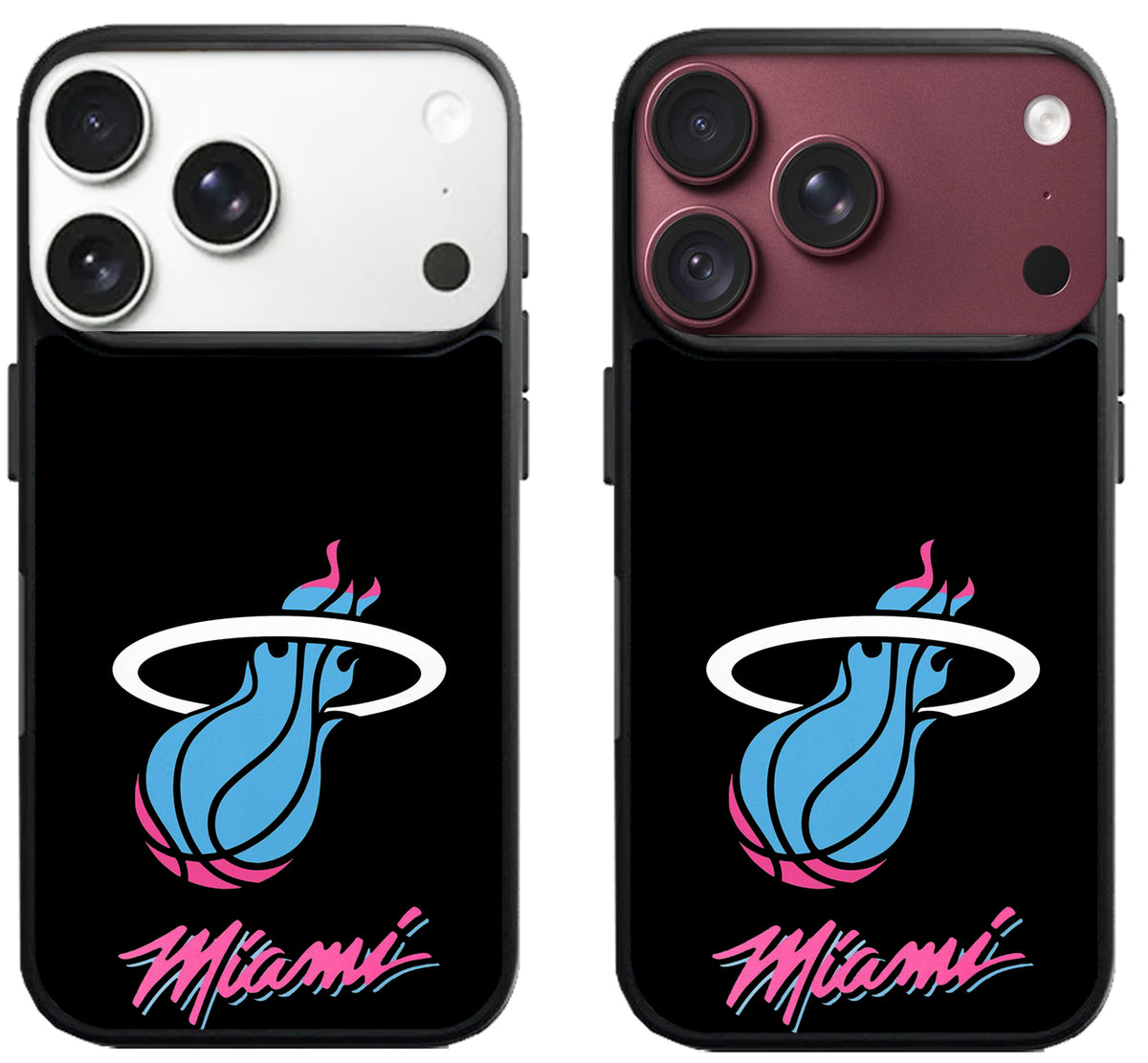Miami Heat Logo Style iPhone 18 Pro | 18 Pro Max Case