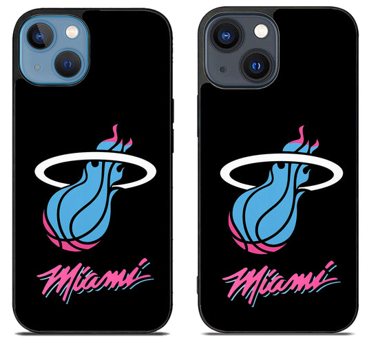 Miami Heat Logo Style iPhone 15 | iPhone 15 Plus Case