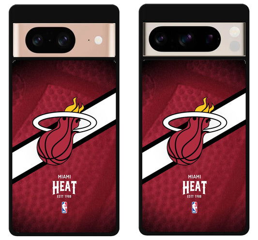 Miami Heat NBA Google Pixel 8 | 8 Pro Case