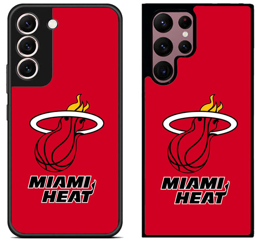 Miami Heat Red Samsung Galaxy S22 | S22+ | S22 Ultra Case