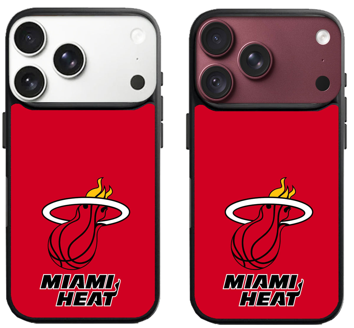 Miami Heat Red iPhone 18 Pro | 18 Pro Max Case