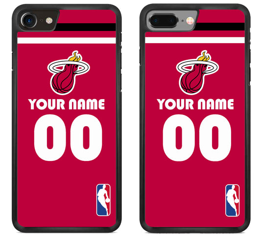Custom Personalized Miami Heat NBA iPhone 8 | 8 Plus Case