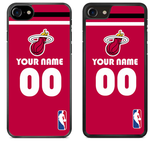 Custom Personalized Miami Heat NBA iPhone SE 2020 | iPhone SE 2022 Case