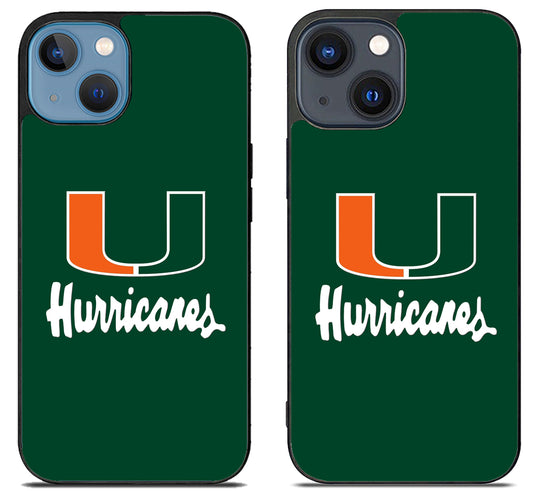 Miami Hurricanes Cool iPhone 15 | iPhone 15 Plus Case