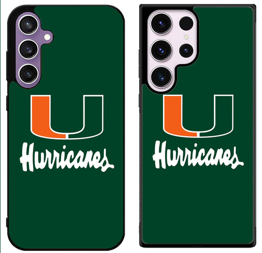 Miami Hurricanes Cool Samsung Galaxy S24 | S24+ | S24 Ultra Case