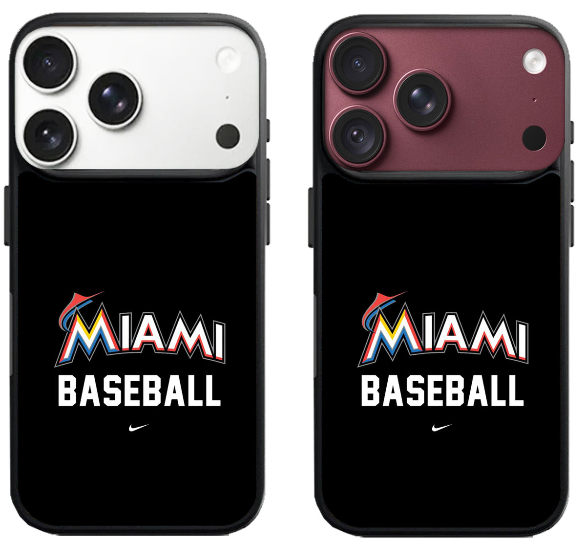 Miami Marlins Baseball iPhone 18 Pro | 18 Pro Max Case