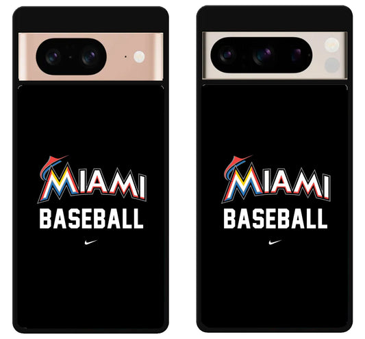 Miami Marlins Baseball Google Pixel 8 | 8 Pro Case