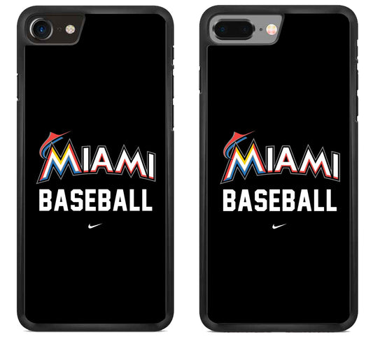 Miami Marlins Baseball iPhone 8 | 8 Plus Case