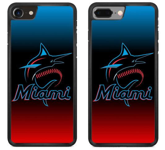 Miami Marlins Color Stylish iPhone 8 | 8 Plus Case