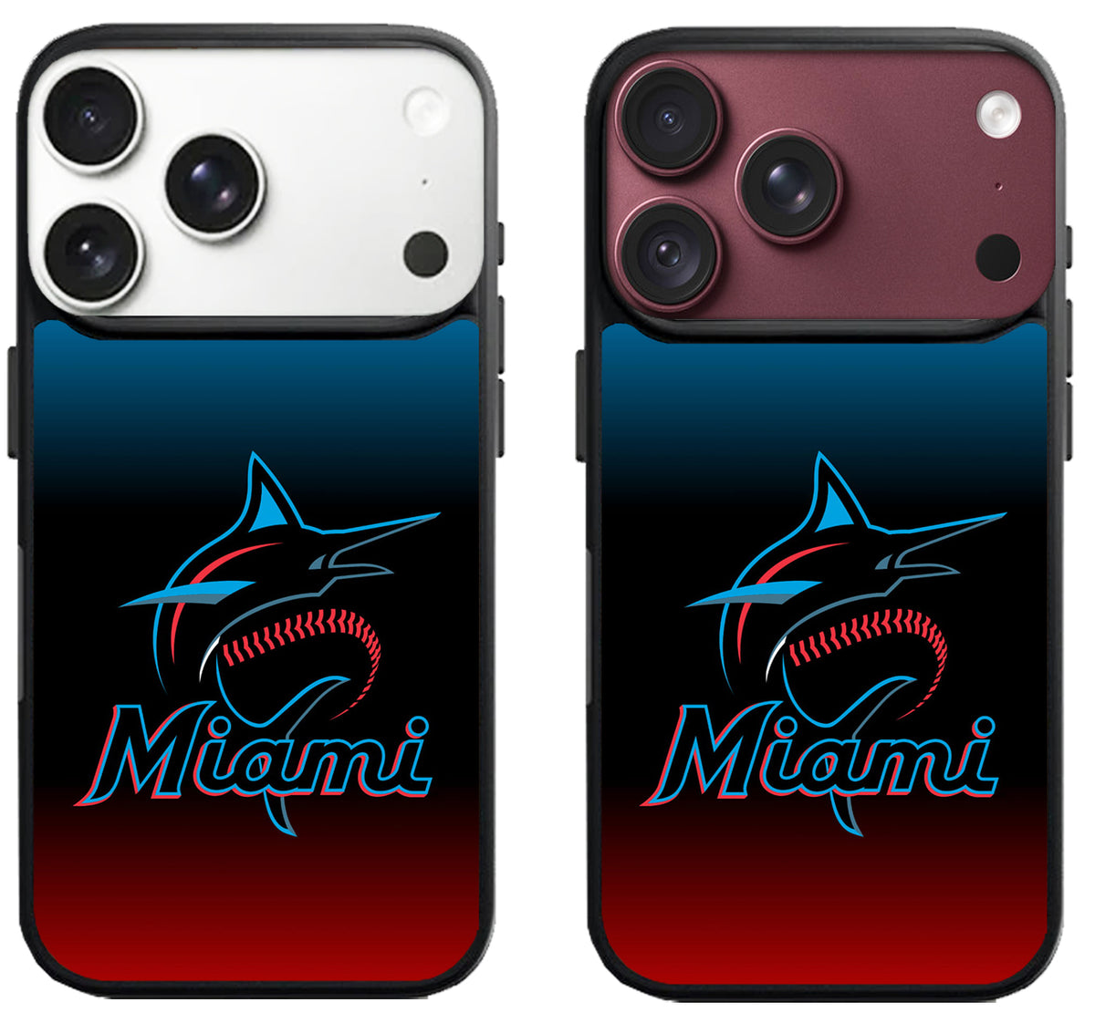 Miami Marlins Color Stylish iPhone 18 Pro | 18 Pro Max Case