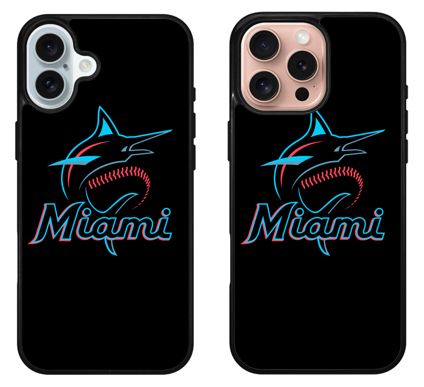 Miami Marlins Cool iPhone 16 | 16 Plus | 16 Pro | 16 Pro Max Case