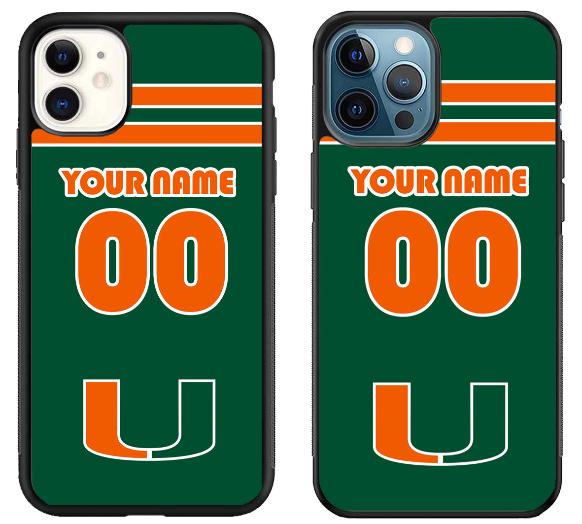 Custom Personalized Miami hurricanes iPhone 11 | 11 Pro | 11 Pro Max Case