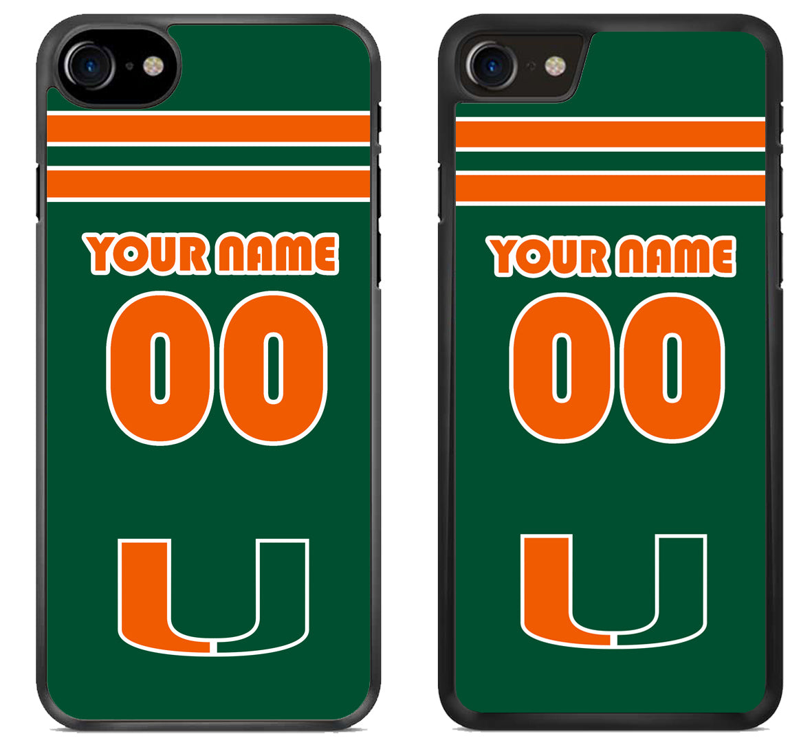 Custom Personalized Miami hurricanes iPhone SE 2020 | iPhone SE 2022 Case